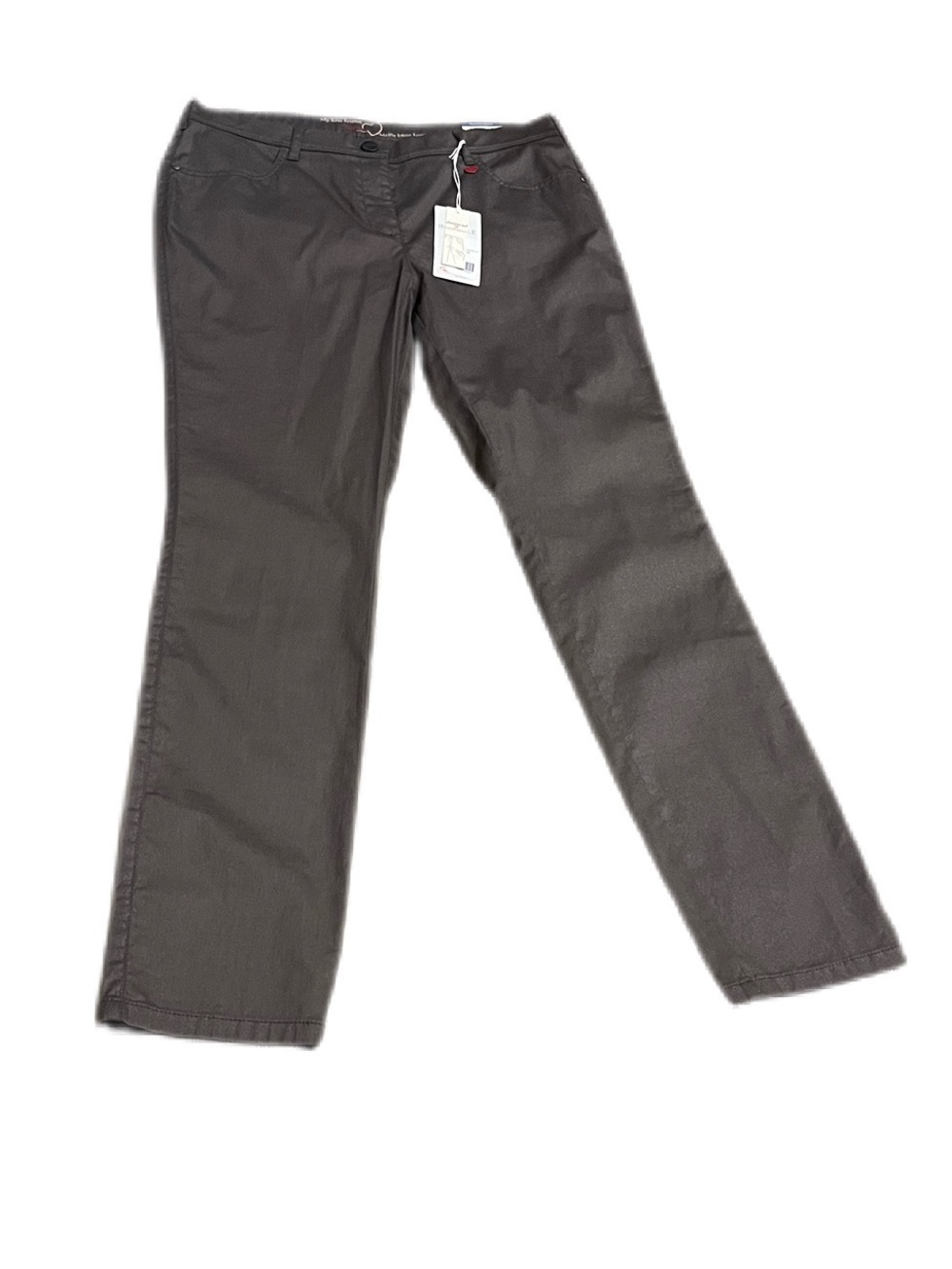 German Brand Relaxed By Toni My Best Friend Jeans in Pearlized Taupe - NWT